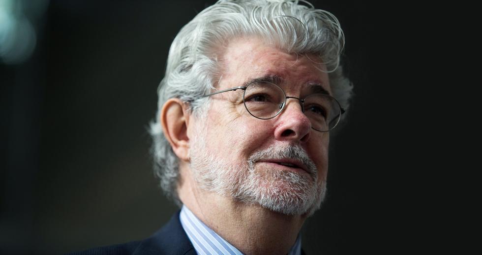 George Lucas is searching for a home for the Lucas Museum of Narrative Art. (Bloomberg / Nicky Loh)