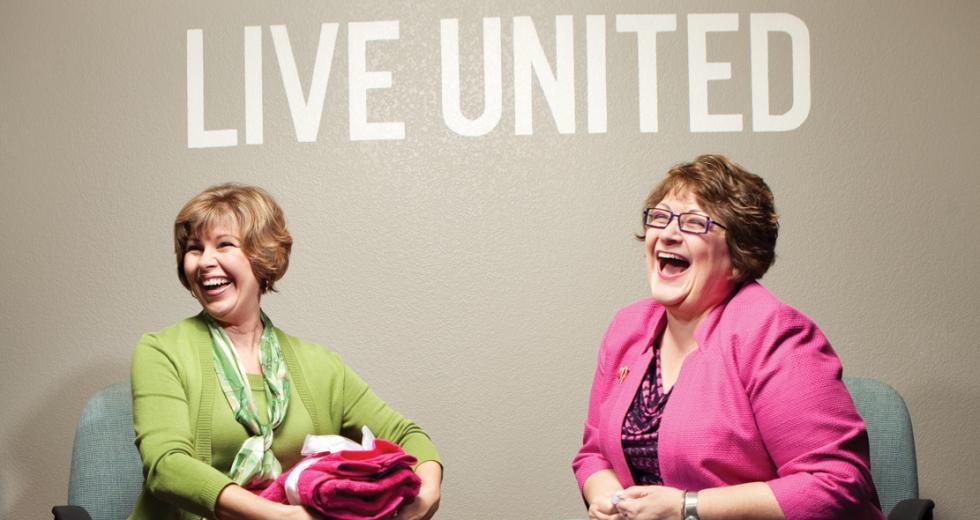 Lorrie Wilson and Ruth Miller are the new co-chairs heading the United Way’s Women in Philanthropy program.