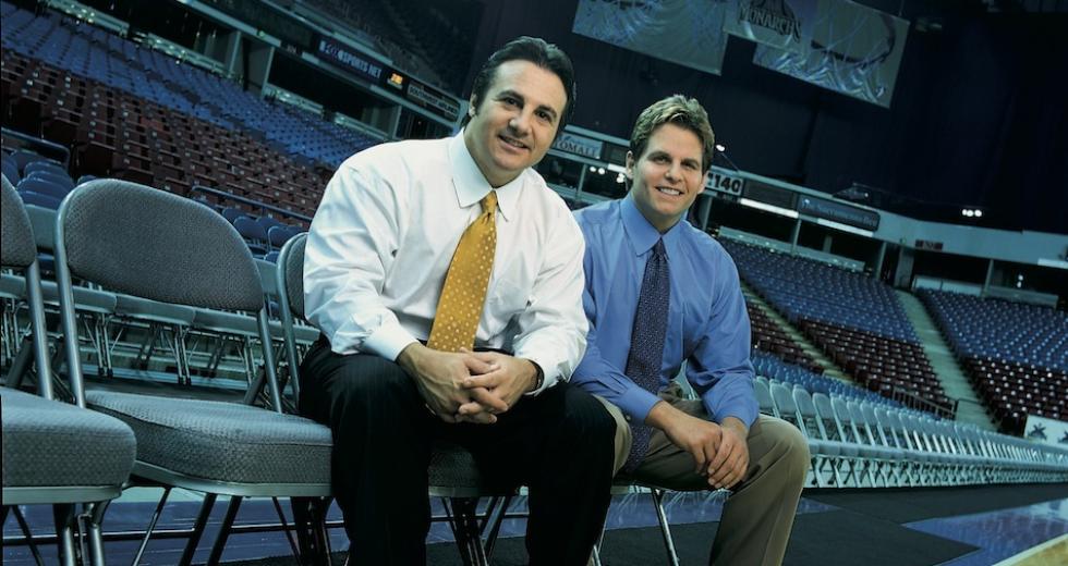 Gavin and Joe Maloof, previous owners of the Sacramento Kings