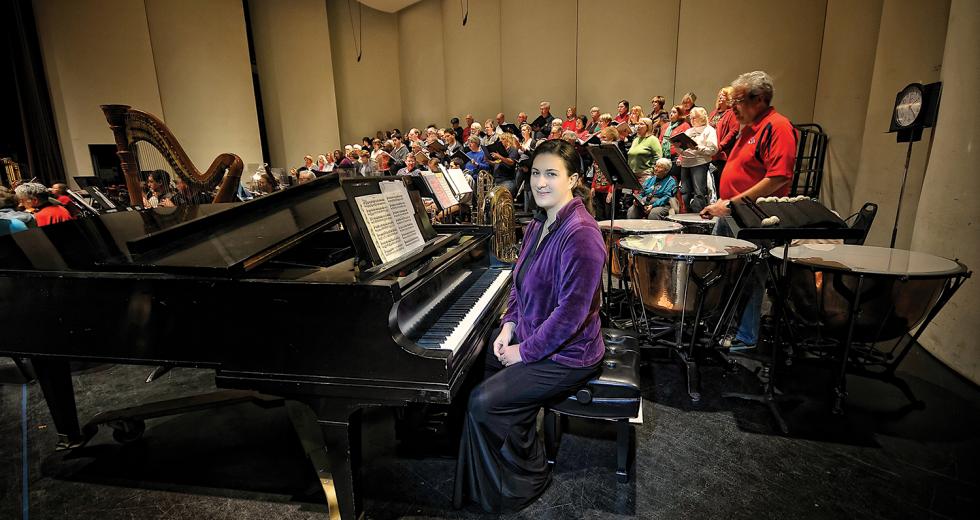 Lodi pianist Ester Roche began performing with the Stockton Symphony as a child. 