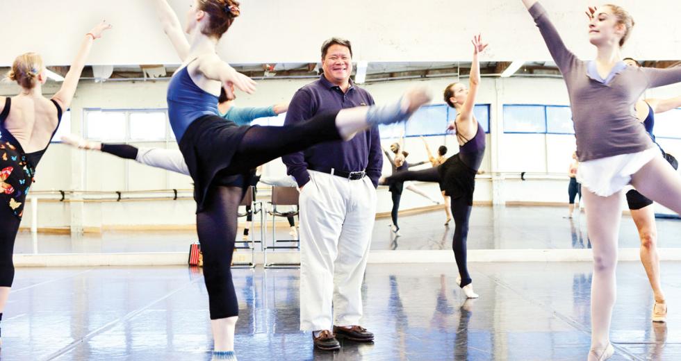 Curtis Dair, senior vice president for lending at The Golden 1, has served on the board of the Sacramento Ballet for five years. 