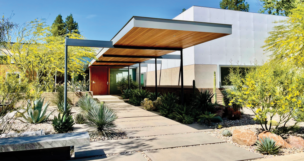 This 6,000-square-foot modern home in Sacramento’s Arden area was reimagined from the ground up by husband-wife architects Jay Serrao and Melissa Szpik Serrao with SAC Studios. (Photo courtesy of SAC Studio)