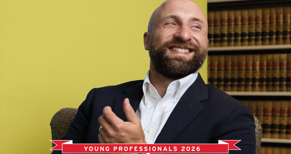 Robert Sarkisian is an Associate Attorney at Stoel Rives. (Photo by Tyrel Tesch)