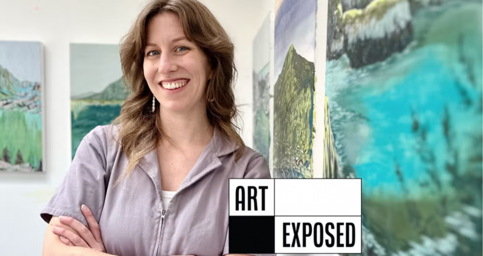 Jennifer Peart is a Sacramento artist painting portals to a sustainable future. (Photo courtesy of Jennifer Peart)