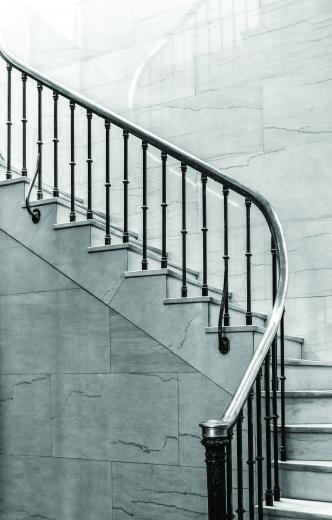 3rd Place - Photo by Richard Halliburton
"I was attracted to the gentle curve of the banister and the beautiful light and shadows on the wall behind the staircase." 3rd Place - Photo by Richard Halliburton"I was attracted to the gentle curve of the banister and the beautiful light and shadows on the wall behind the staircase."