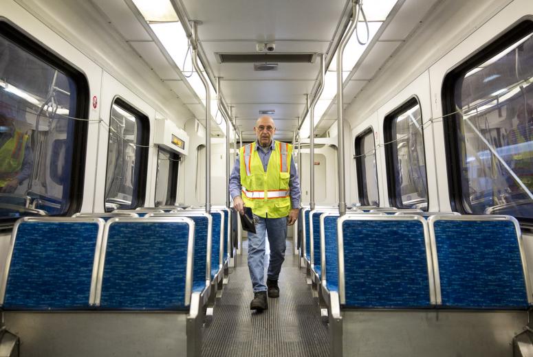 John Haswell has been a light rail vehicle technician at Sacramento Regional Transit for the past seven years. 