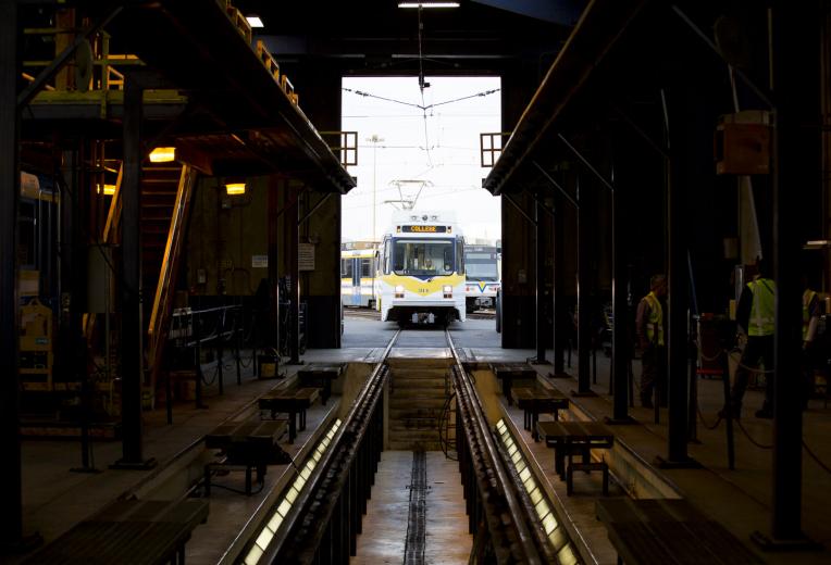 There are 82 light rail vehicles, some of which are well over 20 years old. There are 82 light rail vehicles, some of which are well over 20 years old.