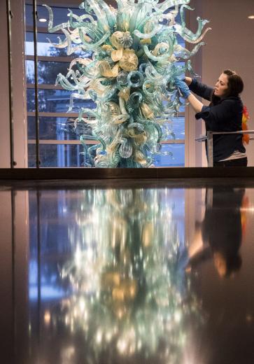 Handling artwork, especially pieces that might be hundreds of years old, puts them more at risk for becoming worn down or damaged.