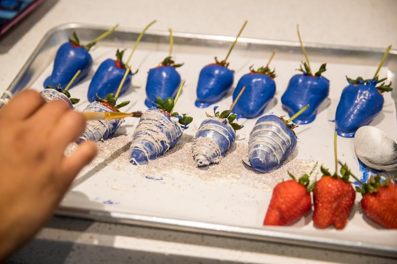 So we couldn't do this without her.” Stevenson learned how to bake from her mother, and picked up the flair for unique 3D designs after meeting Buddy Valastro of TLC’s “Cake Boss” at a book signing and demo in South Lake Tahoe.