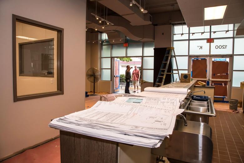 Change orders and permit delays cost about $75,000 and delayed the opening by six months for About a Bite Bakery and the Downtown & Vine Harvest Bar. Change orders and permit delays cost about $75,000 and delayed the opening by six months for About a Bite Bakery and the Downtown & Vine Harvest Bar.