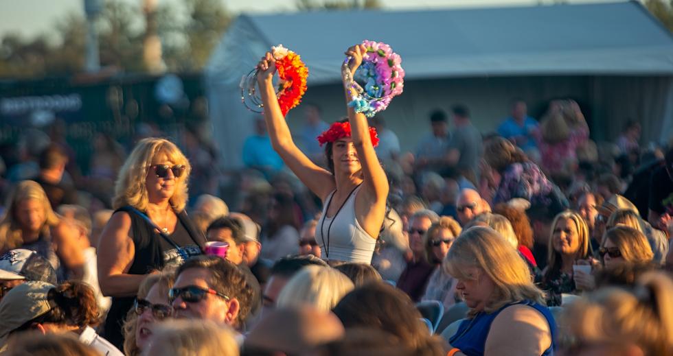 Concertgoers at the Thunder Valley Casino Resort in Lincoln enjoy the music of Foreigner in June.