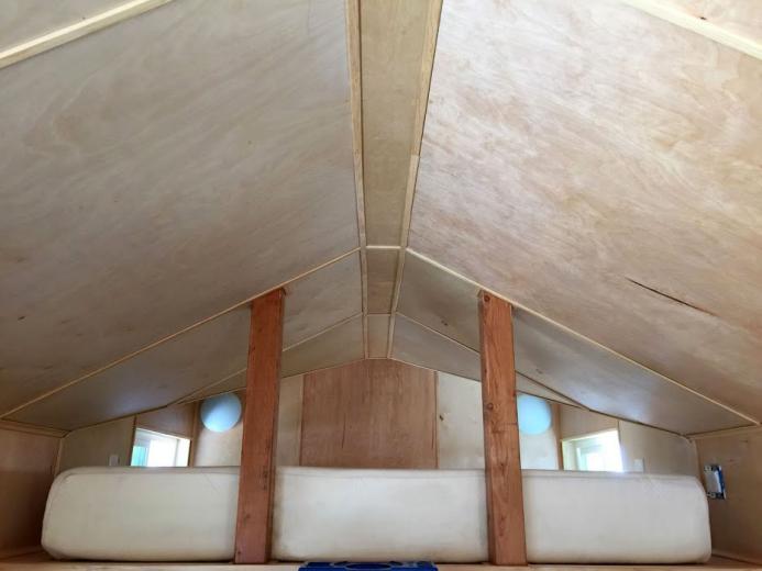 View of the loft and a king-sized bed View of the loft and a king-sized bed