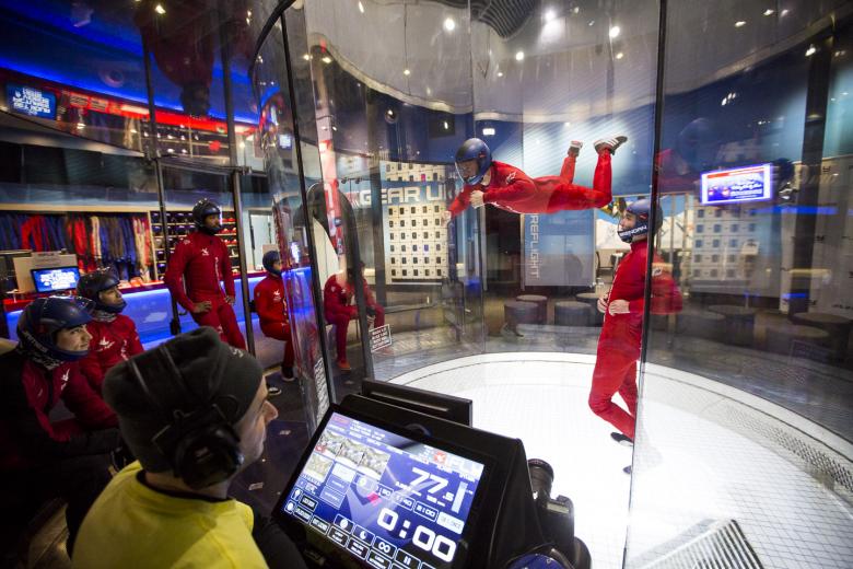 These instructors pride themselves on being able to take anyone off the street and introduce them to the sport of bodyflight.