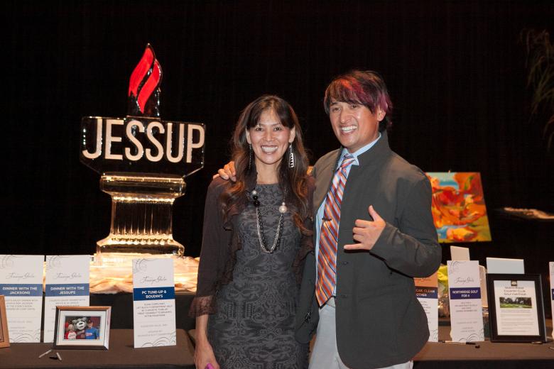 Taro Arai, founder, Mikuni, with wife Machiko. Taro Arai, founder, Mikuni, with wife Machiko.