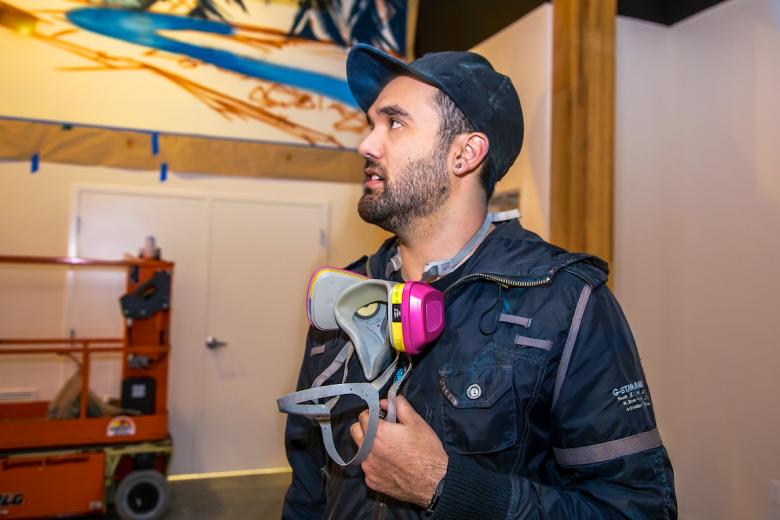 Horton surveys his work Horton surveys his work