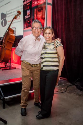 Tina Reynolds, owner, Uptown Studios; and Karen Alvord, CEO, Lilliput Children’s Services. Tina Reynolds, owner, Uptown Studios; and Karen Alvord, CEO, Lilliput Children’s Services.