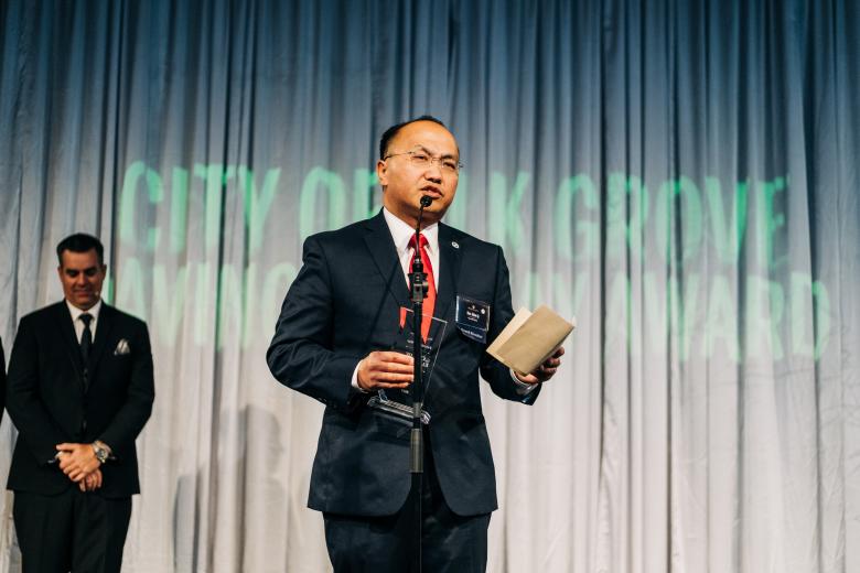 The 2019 Paving the Way Award was given to the City of Elk Grove for the significant strides they’ve taken in economic development.