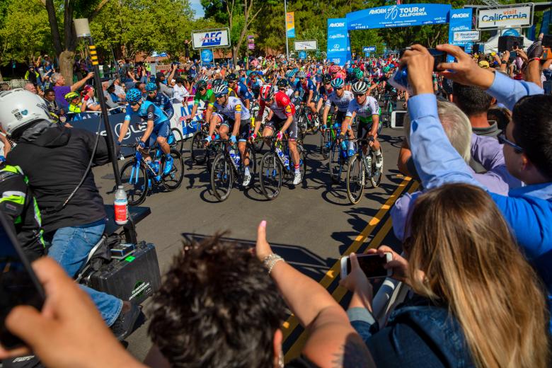 Stage 2 riders start on Prospect Park Drive before heading east on White Rock Road to begin the grueling 133.3-mile climb to the finish in South Lake Tahoe almost seven hours later.