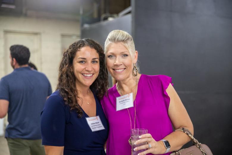 Andrea Ollanik, executive director, Sacramento Metro Chamber Foundation; Rochelle Disney, senior marketing manager, Unleashing Leaders