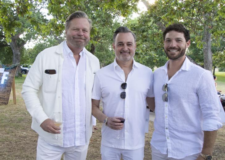 Randy Sater, president, StoneBridge Properties; James Tagliani, chief financial officer, Careismatic Brands; Grant Taylor, attorney, G. Taylor Law Corporation