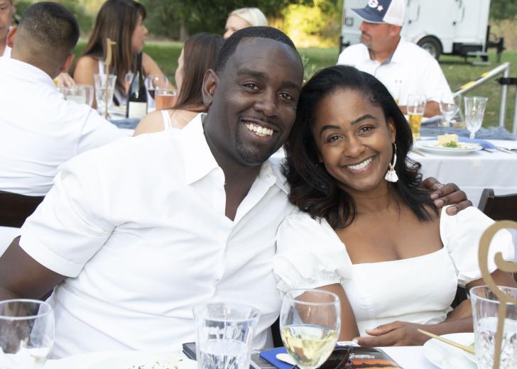 Jose Bodipo Memba, interim chief diversity officer, SMUD; Brooke Hendrickson, executive director of student experience and diversity, UC Berkeley
