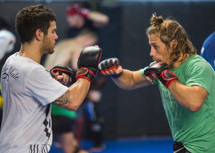 “I do my part, which is to train hard and fight. But I put ideas into motion with great partners. I wouldn’t be able to have businesses without trusting and being a good judge of character.” “I do my part, which is to train hard and fight. But I put ideas into motion with great partners. I wouldn’t be able to have businesses without trusting and being a good judge of character.”