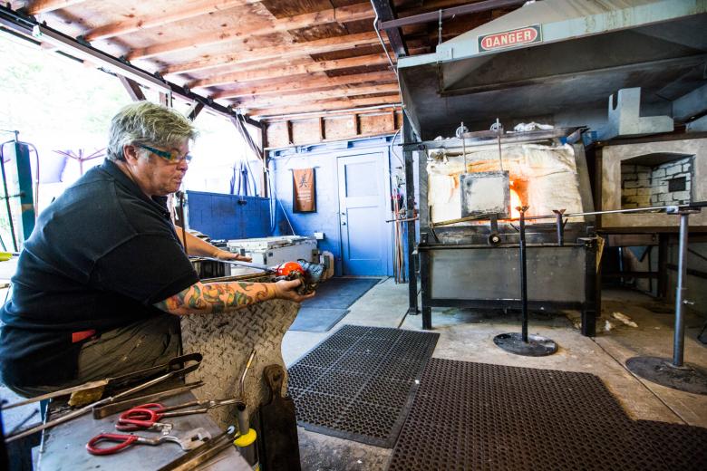 It was the catalyst for an expansion to a midtown location and a catalyst for business growth. “Not bad for a girl,” her male counterparts would tell her. In 3,000 years of glass-blowing history, not a single woman was mentioned until the American Studio Glass Movement began in the 1960s. It was the catalyst for an expansion to a midtown location and a catalyst for business growth. “Not bad for a girl,” her male counterparts would tell her. In 3,000 years of glass-blowing history, not a single woman was mentioned until the American Studio Glass Movement began in the 1960s.
