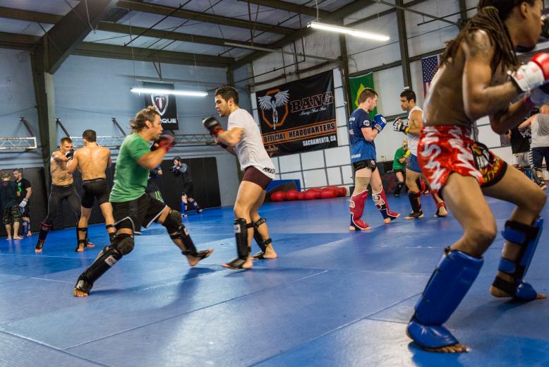 On a normal day, Avila weighs about 175 pounds, but he fights primarily in the featherweight class, for fighters from 136 to 145 pounds. “We’re like scientists when it comes to cutting weight,” he says. Within just days of a fight, Avila and his competitors will drop upward of 20 pounds. “Drinking and eating are jobs on their own,” he says. On a normal day, Avila weighs about 175 pounds, but he fights primarily in the featherweight class, for fighters from 136 to 145 pounds. “We’re like scientists when it comes to cutting weight,” he says. Within just days of a fight, Avila and his competitors will drop upward of 20 pounds. “Drinking and eating are jobs on their own,” he says.