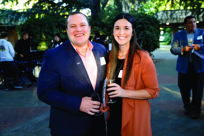 Jesse Nix, investment adviser, Nix Wealth Management; and wife Samantha Nix, school psychologist, Natomas Unified School District