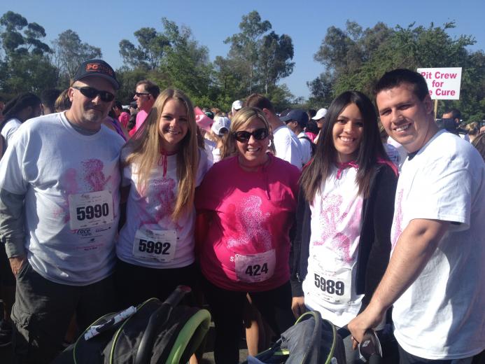 The Race for a Cure was a family affair, bringing out thousands of supporters.
