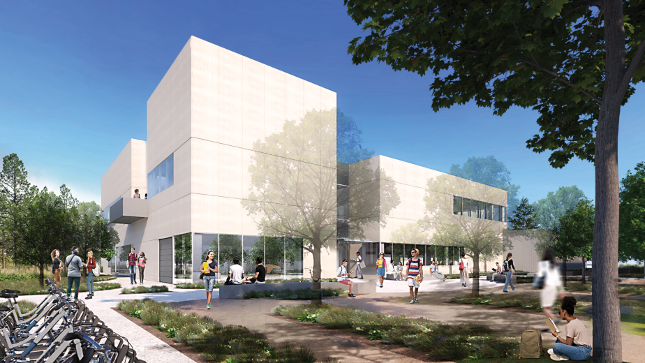 The new Resnick Center for Agriculture Innovation at UC Davis was funded by a $50 million donation from Lynda and Stewart Resnick, owners of The Wonderful Company, a global agribusiness. (Rendering by Yazdani Studio of Cannon Design)