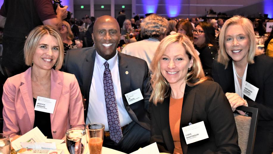 Jessyca Sheehan, SVP, Lucas Public Affairs; Jim Cooper, District 9 assemblymember, California State Assembly and Sacramento Sheriff-elect; Cara Martinson, senior director of regulatory and political affairs, NextEra Energy Resources; Anne Marie Schubert, district attorney, Sacramento County