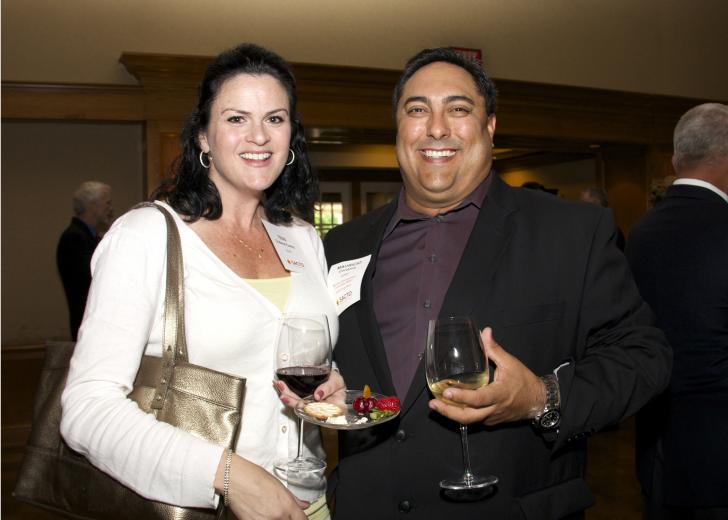 Tess Dubois Carey, student services director, Universal Technical Institute and Mauricio Cordova, district general manager, CORT Tess Dubois Carey, student services director, Universal Technical Institute and Mauricio Cordova, district general manager, CORT