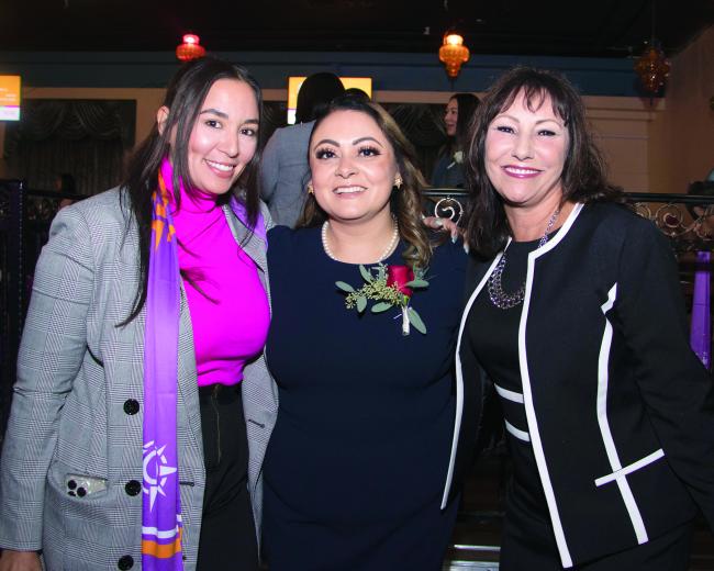 From SMUD: Alexia Hughes, economic and small business development representative; Jenny Rodriquez, Inspiration Estrella awardee and economic development and SEED representative; and Jeannie Robinson, economic development coordinator