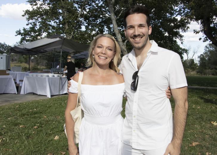 Tamara Berg, event host and meteorologist, KCRA 3; Adam Kirasic, news producer, KCRA 3 and My58 Television