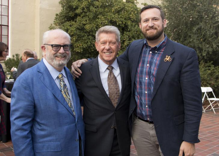 Fred Teichert, executive director, Teichert Foundation; Dennis Mangers, strategic adviser to Mayor Darrell Steinberg; and Steve Hansen, District 4 councilman, Sacramento City Council