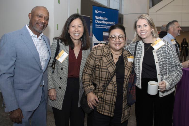 From Kaiser Permanente Sacramento and South Sacramento: Jay Robinson, senior vice president and area manager; Stacy Lorenzen, area finance officer; Jennifer Ablog, community and government relations manager; and Elizabeth Sigman, area portfolio leader