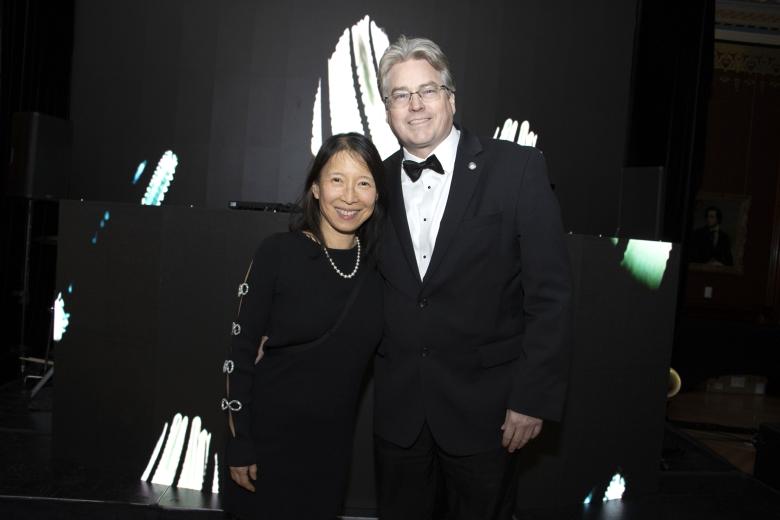 Dr. Julie Wei-Shatzel, physician, Mercy Medical Group, and her husband, Dr. Alan Shatzel, neurologist, Mercy Medical Group