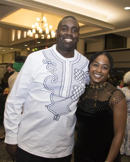 Jose Bodipo-Memba, chief diversity officer, SMUD, and his wife, Brooke Bodipo-Memba, executive director of student experience and
diversity philanthropy, UC Berkeley