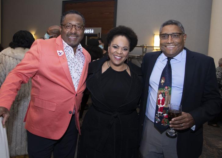 Kenneth Johnston, CEO, KJ2 Productions; Darla
Givens, owner, D. Givens Media Consulting; Russell Postell,
advisor, Capstone Financial Group