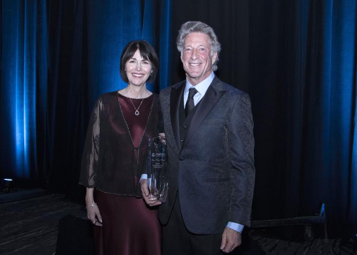 Stan Van Vleck, Businessman of the Year awardee and owner and president, Van Vleck Ranch, and Nicole Montna Van Vleck, Businesswomen of the Year awardee and president and CEO, Montna Farms