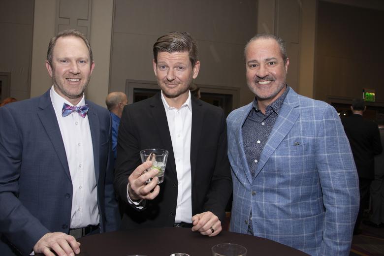 Burke Bair, partner, BSB Design; Jason McKissick, executive vice president, Premier Homes; and Christopher Brown, partner, NEXT New Homes Group