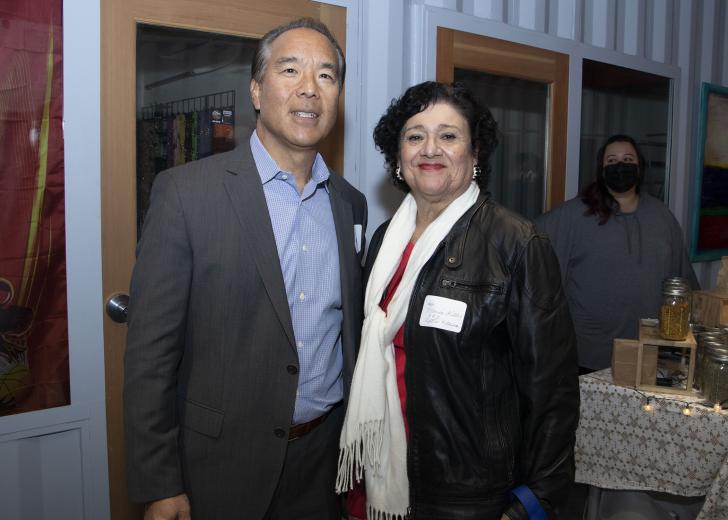 Frank Louie, chief operating
officer, California Asian Pacific Chamber of Commerce;
Maria Kettle, president and CEO, Kettle and Associates