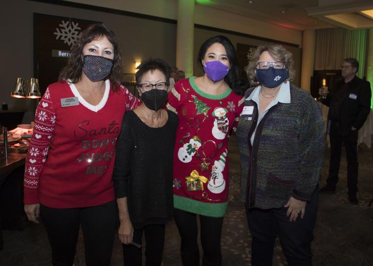 Jeannie Robinson, coordinator of economic
development, SMUD; Lori Okamoto, retired, SMUD;
Nancy Bui-Thompson, Ward 2 board director, SMUD;
Rosanna Herber, Ward 4 board director, SMUD