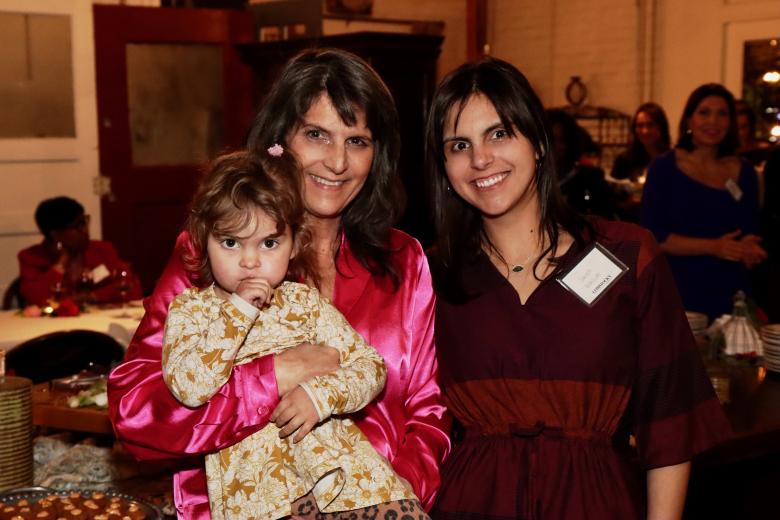 From Mulvaney’s B&L: Bobbin Mulvaney, owner and marketing director, with her daughter Sarah Wasson, hospitality director, and her granddaughter, Willow