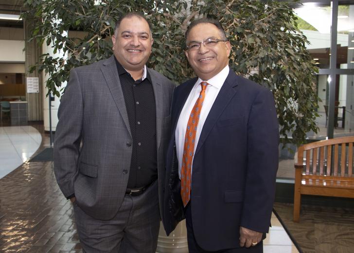 From Accenture: Nevil Pesika, managing director; Mark Noriega, Sacramento office managing director