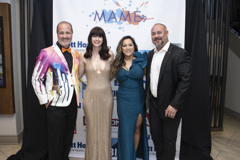 Christopher Brown, principal, NEXT Real Estate Group; Julie Brown, president, Premier Graph-x; Kayleen Pilimai, loan officer, Peak Residential Lending; and Tai Pilimai, director of sales, Peak Residential Lending