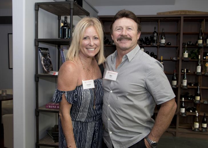 Joanna Peterson, director of marketing, Diagnostic Pathology Medical Group; and Ken Hurst, president, Valley Communications