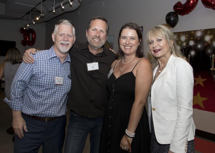 Scott Kime, director of business development, Morton & Pitalo; John Home, vice president, operations, Rudolph and Sletten and wife Julie Home; Lorretta Laslo, director of business development, Lawson Mechanical