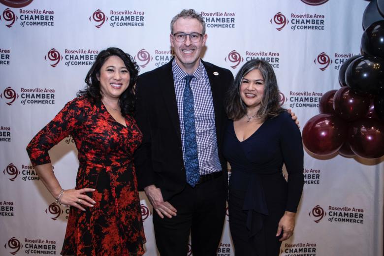 From SMUD: Nancy Bui-Thompson, Ward 2 board director; Brandon Rose, Ward 1 board director; and Lora Anguay, chief energy resources officer